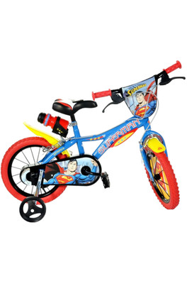 Superman 14" Kids Bike - Blue