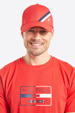 Nevado Mens Snapback Cap - True Red