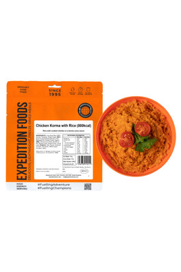 Chicken Korma with Rice (800kcal) - Chicken Korma with Rice