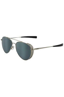Evasion Pilote Cat 3 Aviator Sunglasses - Pale Gold, Blue Polarised Lens