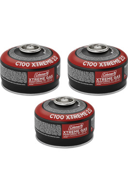 C100 Xtreme Gas Cartridge 3 Pack - Black