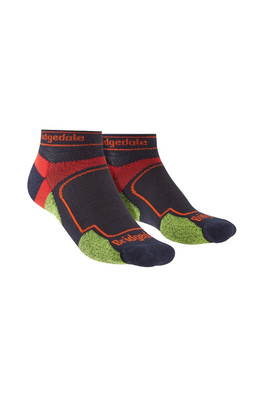Mens Running Ultralight Coolmax Low Socks - Navy