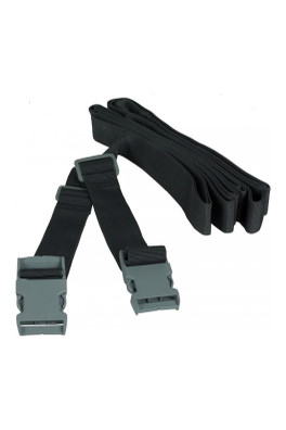Over Vehicle Straps 8m for DriveAway Awnings - Black