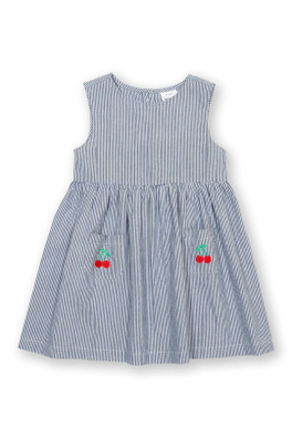 Baby/Kids 100% Organic Cotton Dress - Cherry Friends