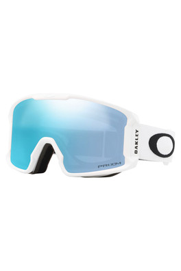 Line Miner M Unisex Snow Goggles - Matte White/przm Snow Sapphire
