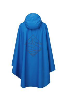 Smirr Unisex Poncho - Blue