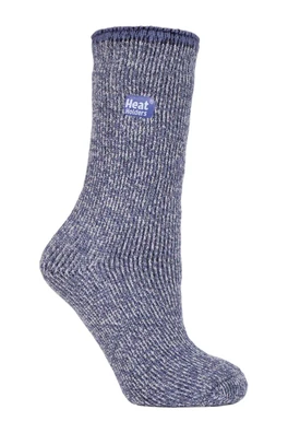 Womens Merino Wool Thermal Socks - Purple