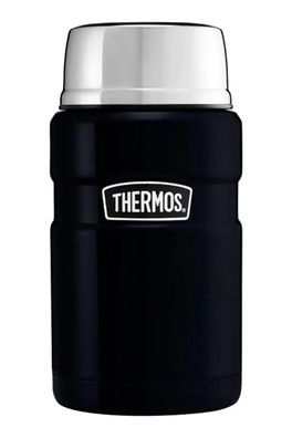 Stainless King Food Flask 710ml - Matt Black