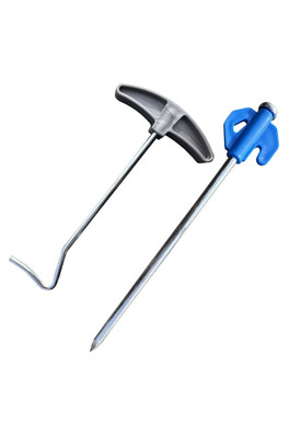 Rock Peg Pack Includes Free Peg Puller - Silver