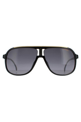 1047/S Sunglasses - Black Gold / Grey Gradient