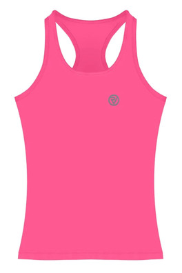 Classic Women's Reflective Running Singlet - Pink