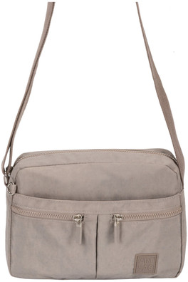 Multi Zip Cross Body - Grey