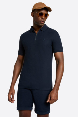Amalfi Mens Polo Shirt - Dark Navy