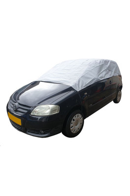 Nylon Car Top Cover (Small) - Silver