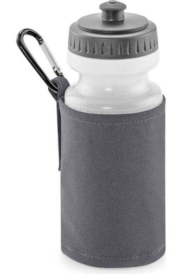 Unisex Water Bottle and Holder - Graphite