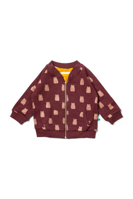 Baby Kids 100% Organic Cotton Jacket - Brown