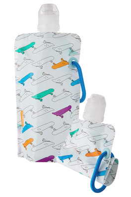 400ml Kid's Water Bottle - Skateboard