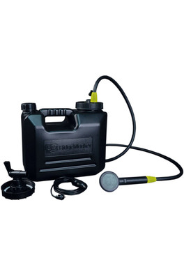 Outdoor Power Shower Full Kit - Black
