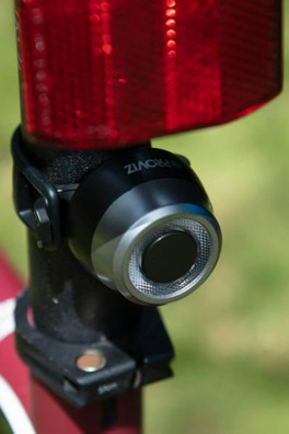 Led360 Procyon Rear Bike Light Silver - Red
