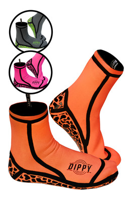 3MM Neoprene Socks - Orange