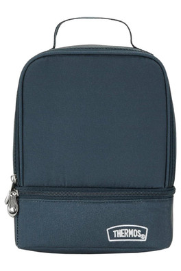 Eco Cool Dual Compartment Lunch Bag - Blue