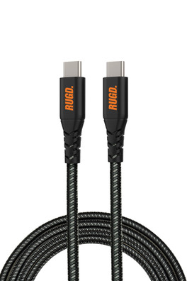 Rhino Power Cable USB-C to USB-C - Black