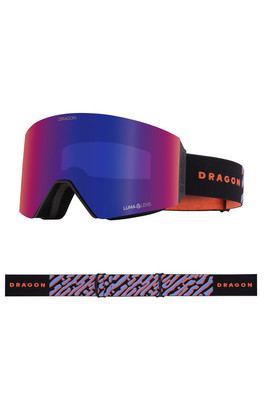 RVX MAG OTG Unisex Snow Goggles - Heatwave/Solace IR & Violet