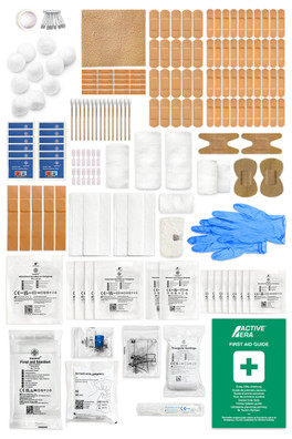 180 Piece First Aid Kit Refill - Green