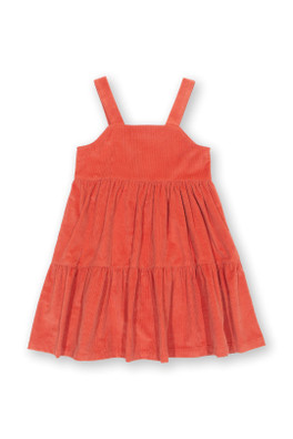 Waterfall Baby/Kids 100% Organic Cotton Pinafore - Orange