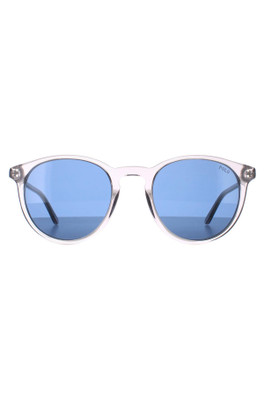 4110 Sunglasses - Shiny Transparent Grey / Blue