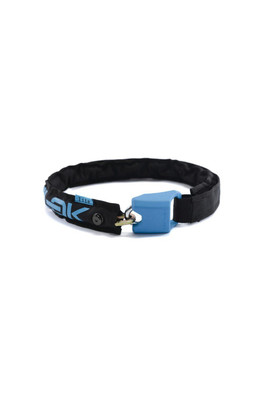 Lite Wearable Chain Lock - Waist 24-44" - Black/Cyan