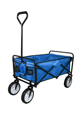 Foldable Garden Cart - Blue