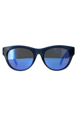 Sophisticate Sunglasses - Blue Crystal / Purple