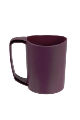 Ellipse Plastic Camping Mug 300ml - Purple