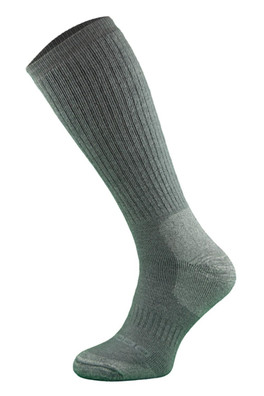 Unisex Alpaca Wool Cushioned Hiking Socks - Grey