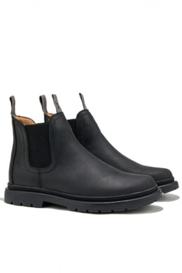 Chelsea Mens Water Resistant Walking Boot - Classic Black