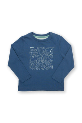 Baby/Kids 100% Organic Cotton Printed T-Shirt - Farmtime