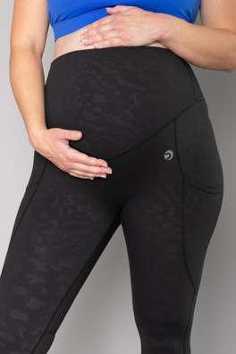 Panther Women's Maternity Leggings - Black Panther