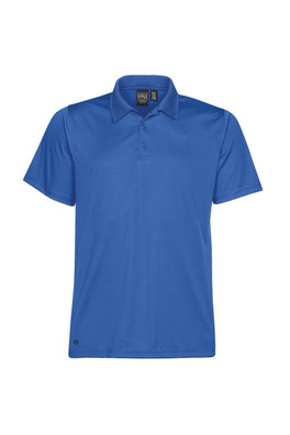 Eclipse Mens H2X-DRY® Pique Polo - Azure Blue