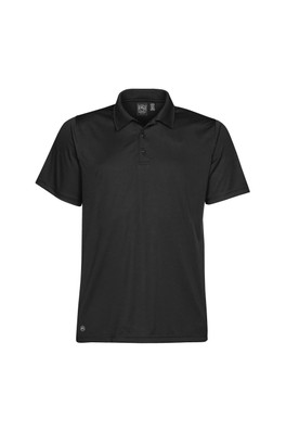 Eclipse Mens H2X-DRY® Pique Polo - Black