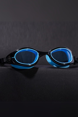 Attack Swim Goggles - Tinted Lens-Blue/Black