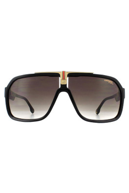 1014/S Sunglasses - Black / Brown Gradient