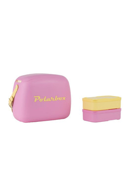 Polarbox 6L Retro Coolbag - Pink Yellow Pop