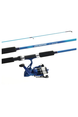 Zenith Spin Combo Spinning Fishing Rod Blue - Blue