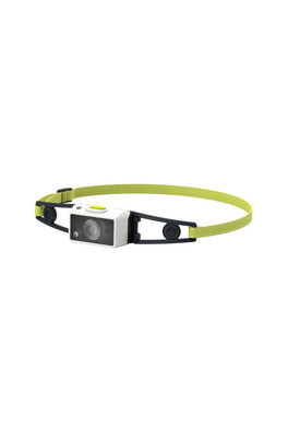 NEO1R Rechargeable Running LED Head Torch - Lime / White