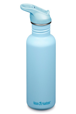 Classic 800ml Water Bottle - Flip Seal Cap - Clear Sky