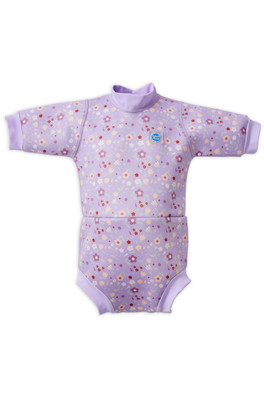 Happy Nappy Baby Wetsuit - Lilac Spring