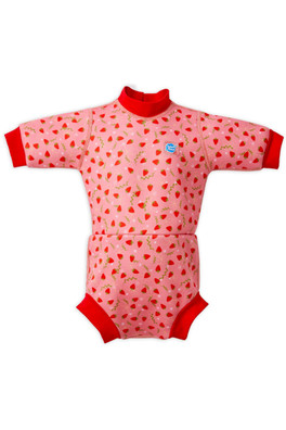 Happy Nappy Baby Wetsuit - Strawberry Field