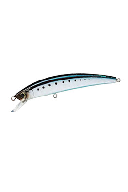 Crystal Minnow Floating Fishing Lure 110mm 12g - Blue Black