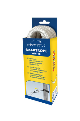 Smart Rope Fixing for Hammocks and Hanging Chairs - White